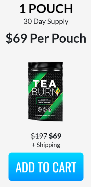 tea burn  1 pouch