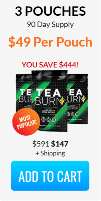 tea burn  3 pouch